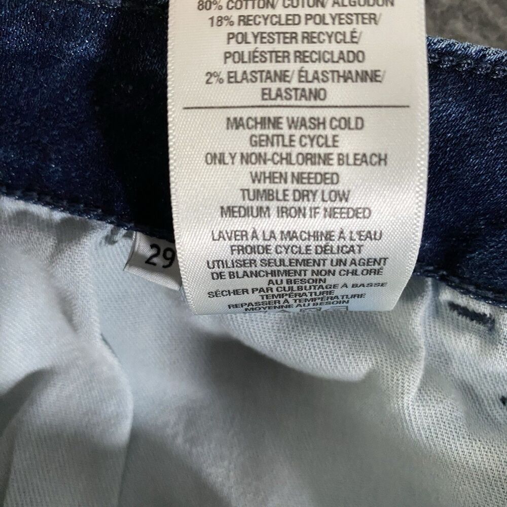 Hudson Heidi High Rise Flare Jeans Womens 29 (30x31) Blue Dark Bootcut Boho Y2K - Picture 11 of 11
